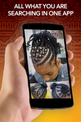 Captura de Pantalla 14 Peinado Africano Para Niños android