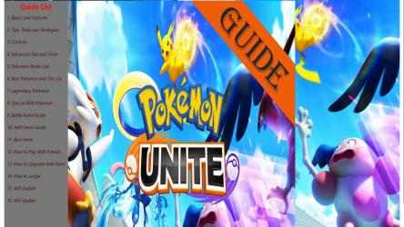 Captura de Pantalla 10 Guide for Pokemon Unite Tips windows