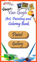 Captura 2 Vincent van Gogh Coloring Book android