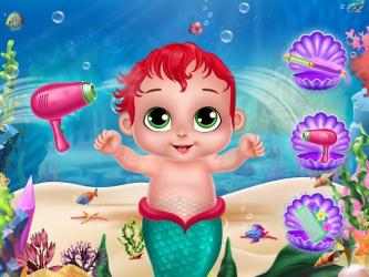 Imágen 10 Sirena Bebé Cuidado Juego android