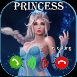 Capture 1 fake call princess prank Simulator android