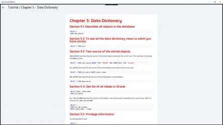 Screenshot 9 Learn Oracle Database windows