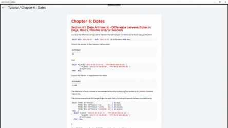 Screenshot 10 Learn Oracle Database windows