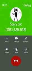 Captura de Pantalla 5 Scary Cat Cartoon Call Video and Chat 2020 android