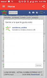 Screenshot 3 Cumbia Sonideras android