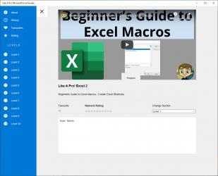 Screenshot 3 Like A Pro! Guides For Microsoft Excel windows