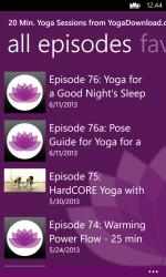 Screenshot 4 20 Min. Yoga Sessions from YogaDownload.com windows