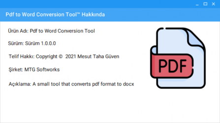Imágen 2 Pdf to Word Conversion Tool windows