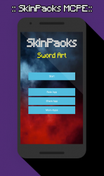 Screenshot 2 SkinPacks Sword Art for Minecraft android