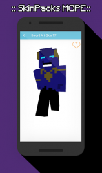 Screenshot 5 SkinPacks Sword Art for Minecraft android
