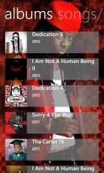 Screenshot 2 Lil Wayne Musics windows