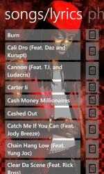 Screenshot 3 Lil Wayne Musics windows