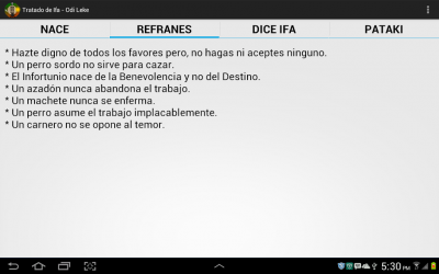 Screenshot 5 Tratado de Ifa android