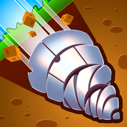 Screenshot 1 Ground Digger: Lava Hole Drill android