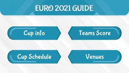 Screenshot 2 Euro 2021 Guide windows