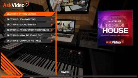 Capture 10 Tropical House Music Course by Ask.Video windows