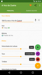 Screenshot 2 La Voz de Zueira - Voz de Loquendo android