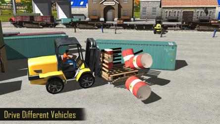 Screenshot 9 Cargo Train City Station - Cars & Oil Delivery Sim windows