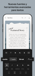 Screenshot 7 Unfold — Editor de Historias de Instagram android