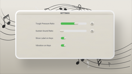 Captura de Pantalla 6 Teclado Piano Virtual Gratis android