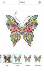 Captura de Pantalla 12 Mariposa para Colorear Adultos android