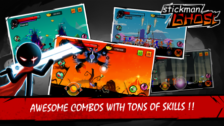 Image 8 Stickman Ghost: Ninja Warrior: Action Game Offline android