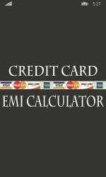 Captura 7 Credit Card EMI Calculator windows