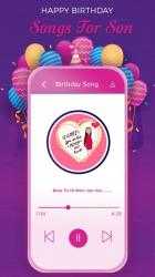 Captura de Pantalla 3 Happy Birthday Songs For Son android