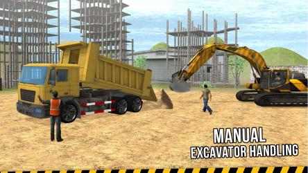 Capture 7 Excavator Crane Simulator - Buildings Construction windows
