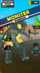 Captura de Pantalla 2 Monster Rampage: Smash City Attack android