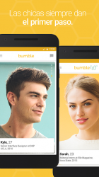 Captura de Pantalla 2 Bumble - Dating, Amigos y Networking android