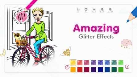 Capture 3 Princess Mandala Baby Doll Glitter Coloring Pages - Unicorn Artist windows
