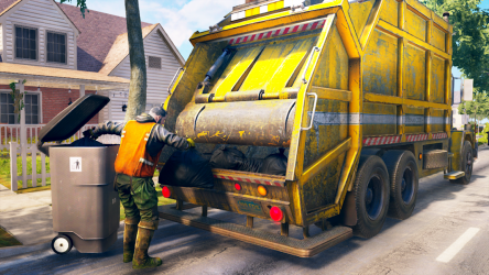 Imágen 3 City Trash Truck Simulator: Dump Truck Games android