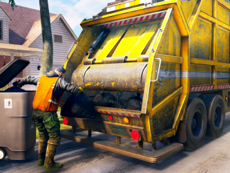 Imágen 7 City Trash Truck Simulator: Dump Truck Games android