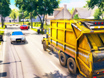 Screenshot 8 City Trash Truck Simulator: Dump Truck Games android