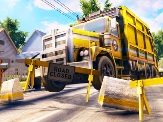Captura de Pantalla 9 City Trash Truck Simulator: Dump Truck Games android