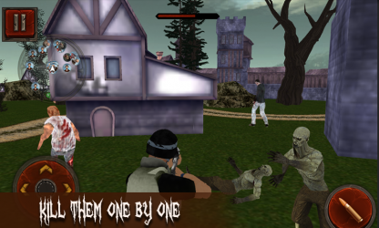 Captura 2 zombie tiro 3D juego de disparos - juegos disparos android