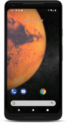 Screenshot 5 Mars 3D live wallpaper android