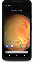 Screenshot 4 Mars 3D live wallpaper android