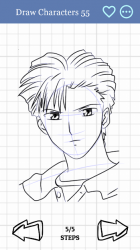 Captura de Pantalla 9 How to Draw Anime 2020 android