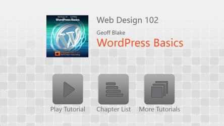Captura de Pantalla 2 Web Design: WordPress Basics windows