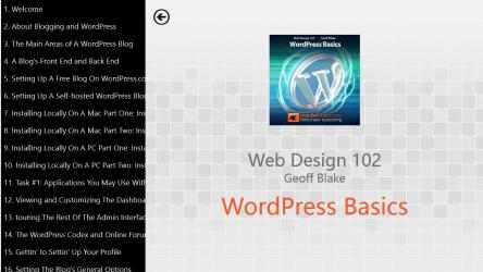 Capture 1 Web Design: WordPress Basics windows