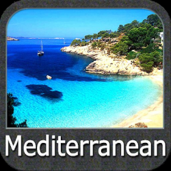 Imágen 1 Mar Mediterráneo GPS Cartas Náuticas y Pesca android