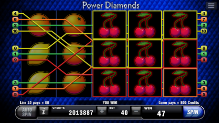 Captura de Pantalla 8 Power Diamonds Slot android