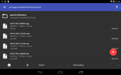 Screenshot 10 RecForge II - Audio Recorder android