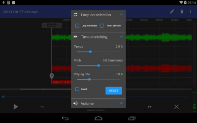 Captura 12 RecForge II - Audio Recorder android