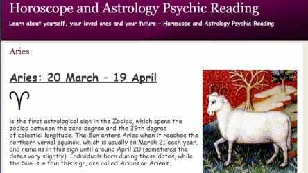 Imágen 1 Aries Astrology Horoscope windows