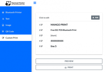 Screenshot 11 Thermal Printer - Free ESC POS Bluetooth Print android