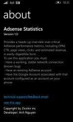 Screenshot 7 Adsense Statistics windows