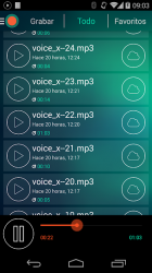 Imágen 5 Grabadora de voz automática android